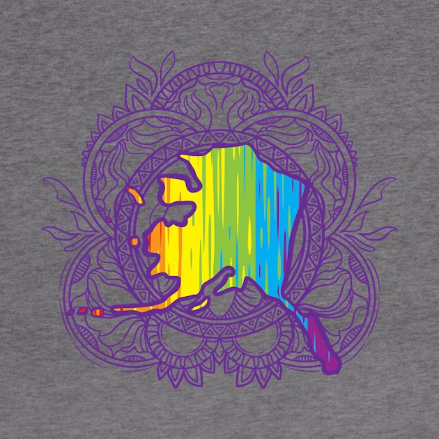 Alaska Mandala Pride by Manfish Inc.